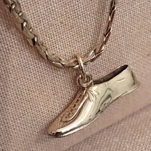 1/20 12K Gold Filled Necklace Featuring 1/10 GF Golf Shoe Pendant